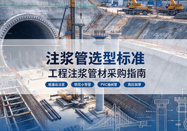 如皋注浆管选型标准