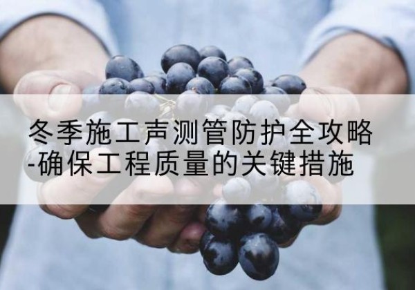如皋冬季施工声测管有哪些防护要点？-冬季施工声测管防护全攻略-确保工程质量的关键措施
